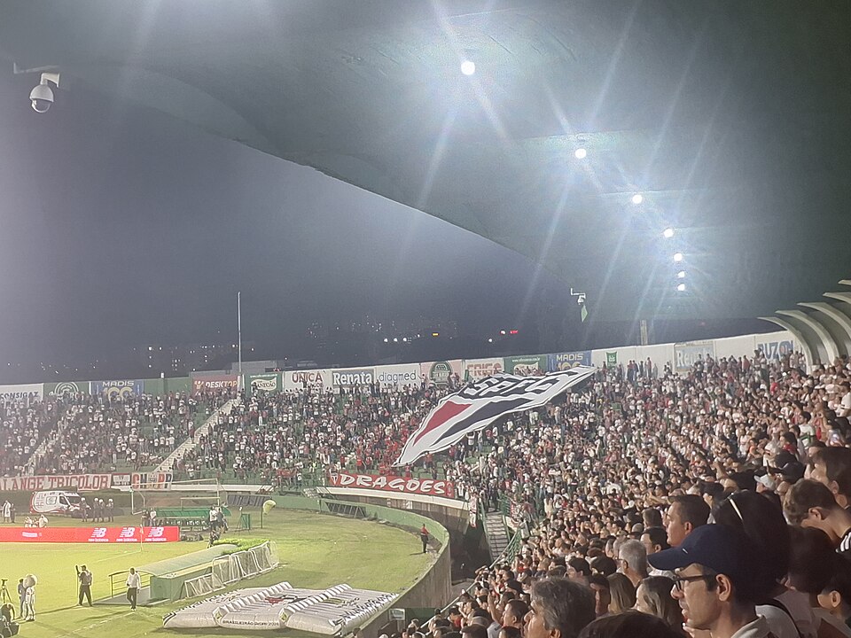 Estadio Morumbi desde la tribuna